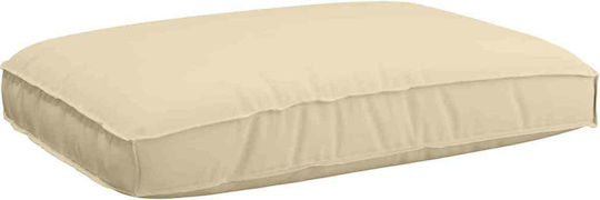 Scaun De Exterior Din Lemn Bej Cu Pernă 120x92x69cm