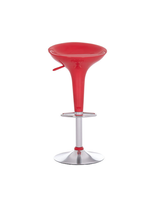 Hocker Bar aus Polypropylen Red 2Stück 44x38x85cm