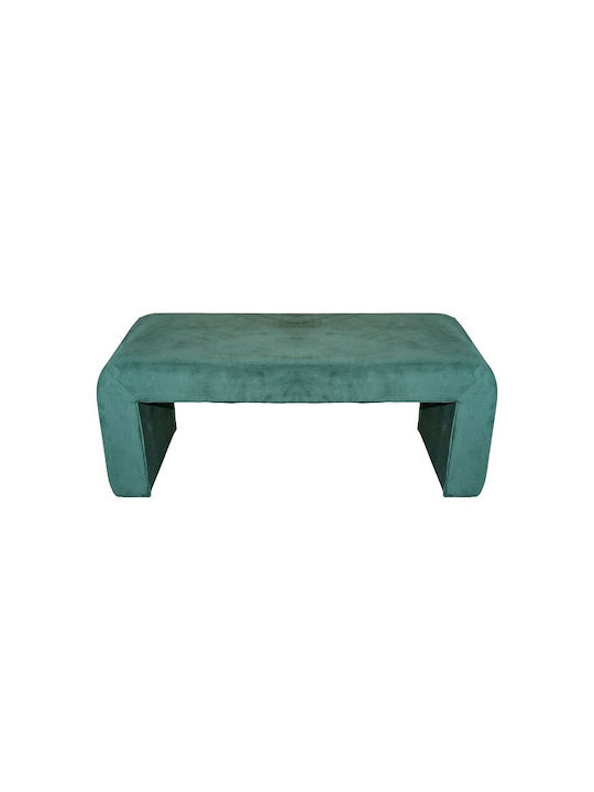 Табуретка Дневна стая Облечено с кадифе Gagga Green Shade 110x40x45бр