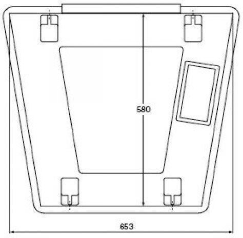Ideal Standard Огледало за баня 69x62cm