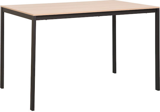 Dining Room Set Gaston with 4 Chairs 120x75cm