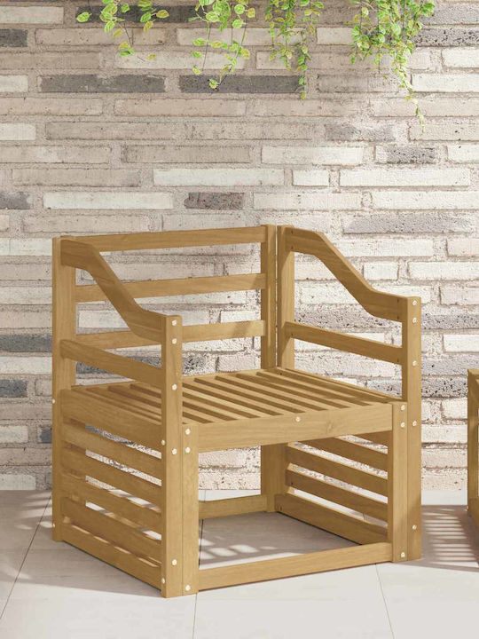 Gartenstühle Hölzernes Weiße 2 Stück