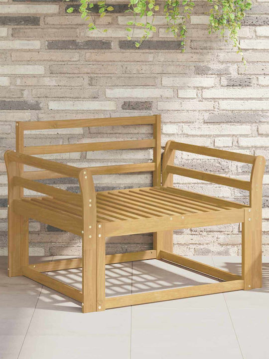 Gartenstühle Hölzernes Weiße 2 Stück
