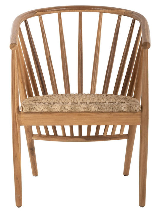 Fotoliu de exterior Lemn TEAK 60x63x82cm