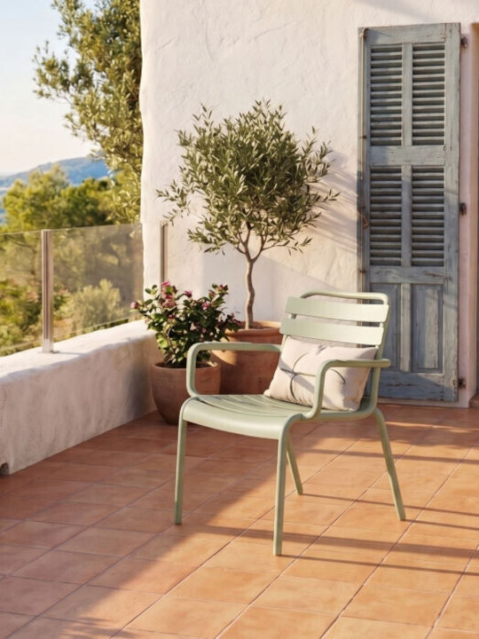 Koopman Gartenstühle aus Polypropylen Cool Grüne 48x74x76cm