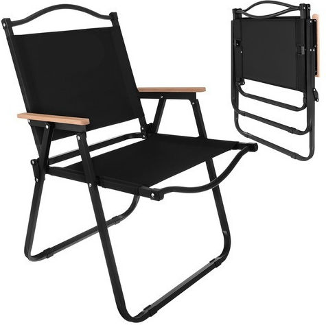 Καρέκλα Μαύρη 75.5x58.5x53.5εκ.