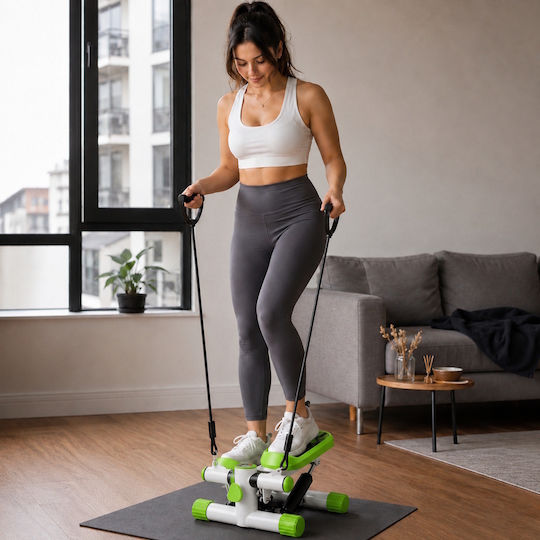 Coowoo CardioRise Mini Stepper Cu Benzi De Exerciții
