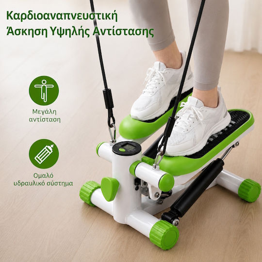 Coowoo CardioRise Mini Stepper Cu Benzi De Exerciții