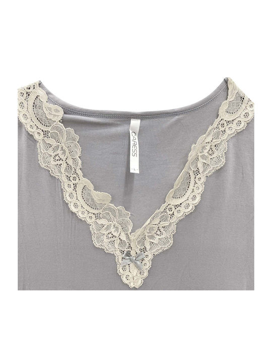 Ansin Summer Women's Pyjama Set Grey