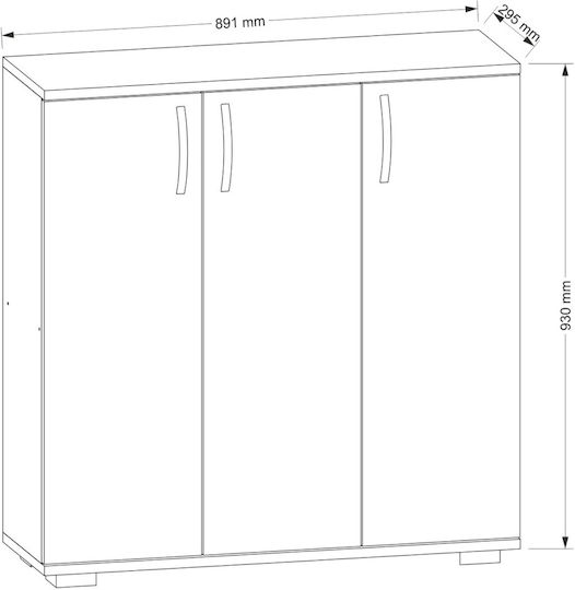 Dulapuri Pentru Pantofi Din Lemn Sinem L89xA29.5xÎ93cm