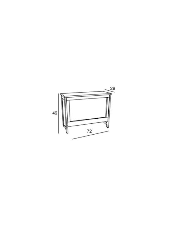 Suport pentru pantofi L72xW29xH49cm