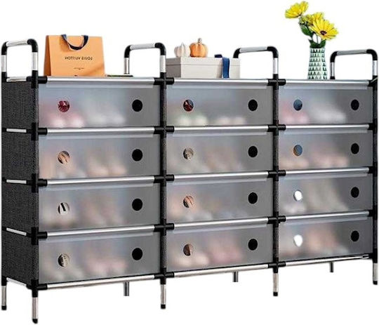 Plastik Schuhorganisatoren 122x27x90cm 114227 Plastik Schuhorganisatoren 122x27x90cm 114227