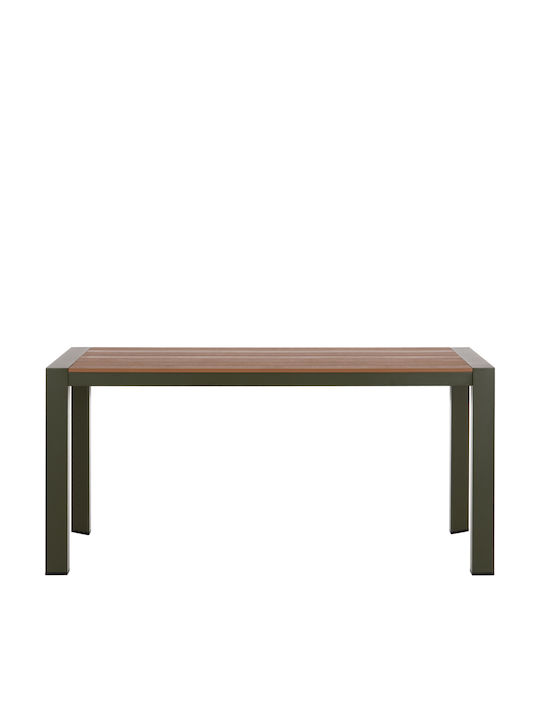 Garten- und Terrassentisch Aluminium Goya 160x80x75cm