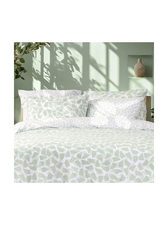 Nima Oriant Set Pillowcases Oxford Mint 52x72cm