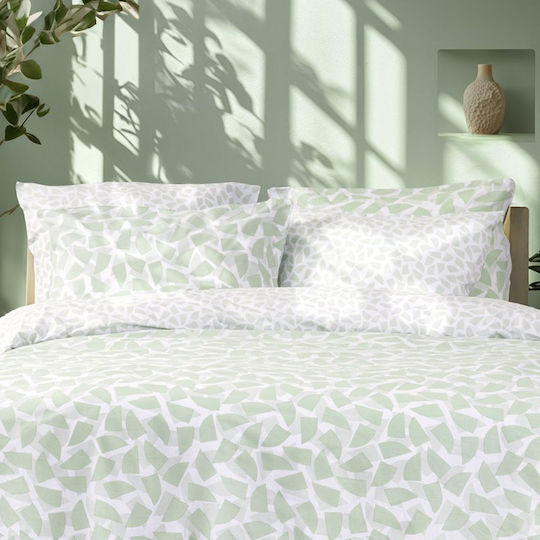 Nima Oriant Σετ Μαξιλαροθήκες Oxford Μέντα 52x72εκ.