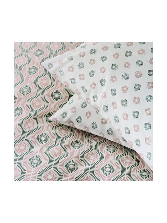 Kentia Trubi 14a Set Of Ecru Pillowcases With Envelope Cover 50x70cm