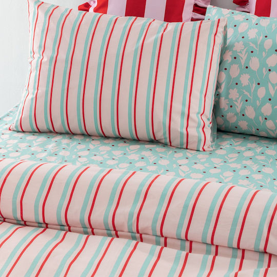 Palamaiki Set Pillowcases with Envelope Cover Pink 52x72cm