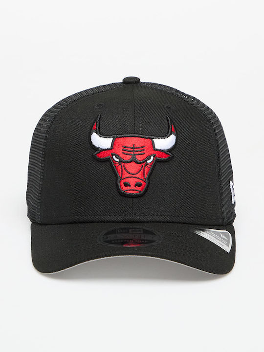 New Era Chicago Bulls 9seventy Stretch-Snap Eg Trucker Cap Offizielle Teamfarbe Hut
