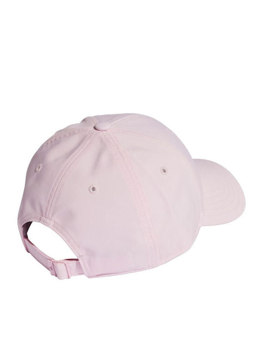 Women's Pink Metal Badge Lightweight Baseball Cap