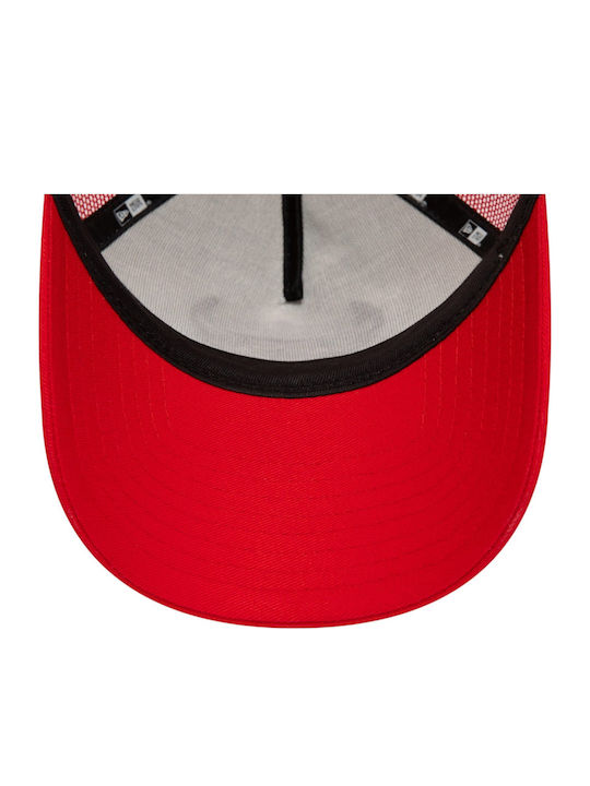 Chicago Bulls Men's Trucker Cap Red/ White