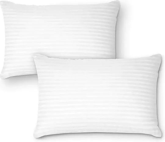 Rippen Weißes Kissenbezug 160 Fäden 50 x 70 cm 80 Stück Rippen Weißes Kissenbezug 160 Fäden 50 x 70 cm 80 Stück