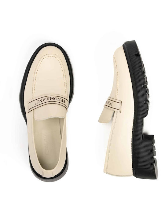 Δερμάτινα Ανδρικά Loafers σε Μαύρο Χρώμα