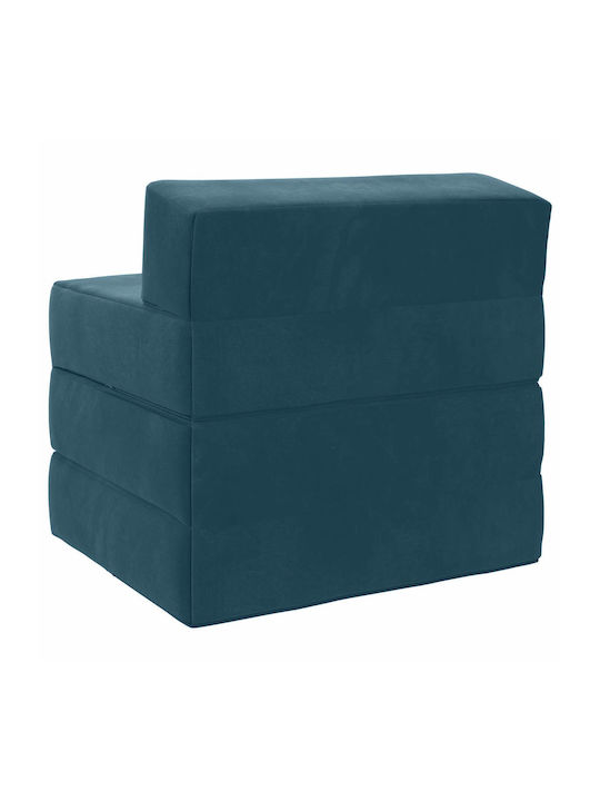 Multifunctional Bean Bag Sofa Blue 200x70cm
