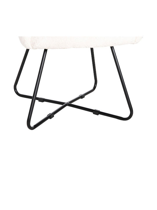 Πολυθρόνα Εκρού 82x62x72cm