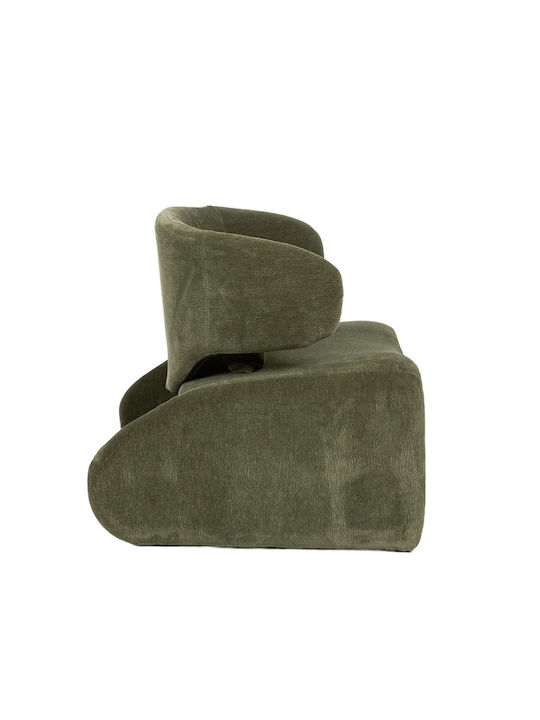 Enigma Scaun De Relaxare Verde Ulei 73x78x44cm