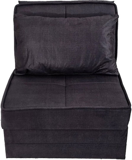 Thales Armchair Bed Gray 110x85x90cm