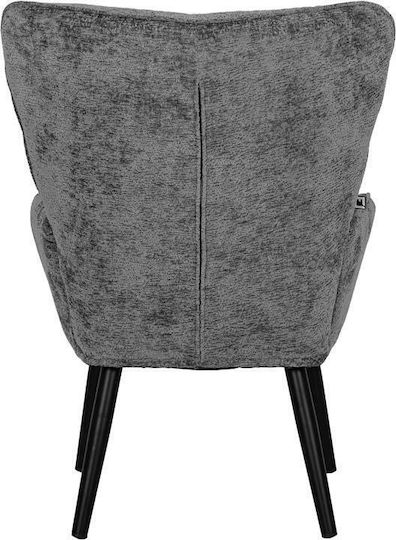 Fylliana Sessel Dunkelgrau-Schwarz 67x74x97cm