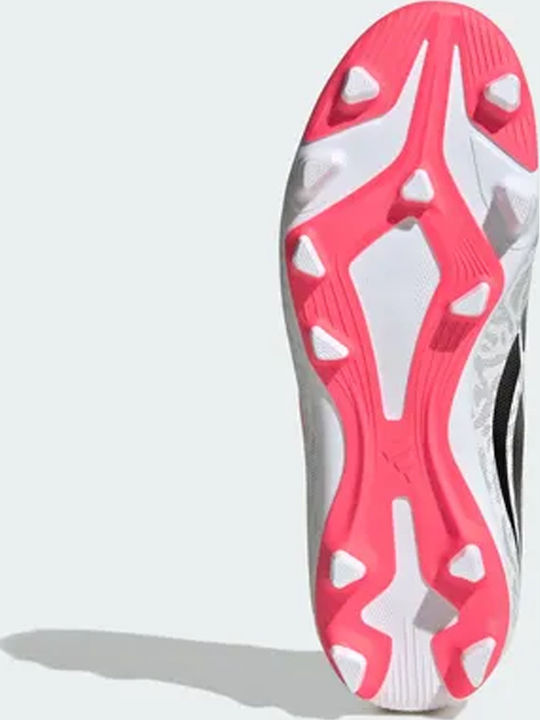 Predator Club FG/MG Kinder Fußballschuhe und Stollenschuhe mit Geformt Außensohle Weiß