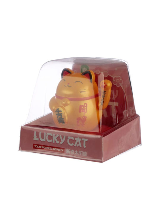 Puckator Decorative Cat Made of Plastic in Gold