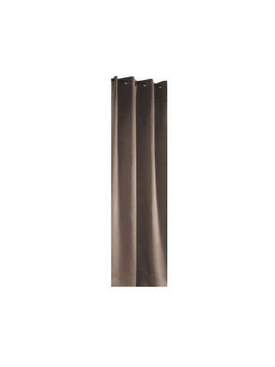 Flamingo Perdea de Întunecare cu Capse Coveri Bej 140x270cm