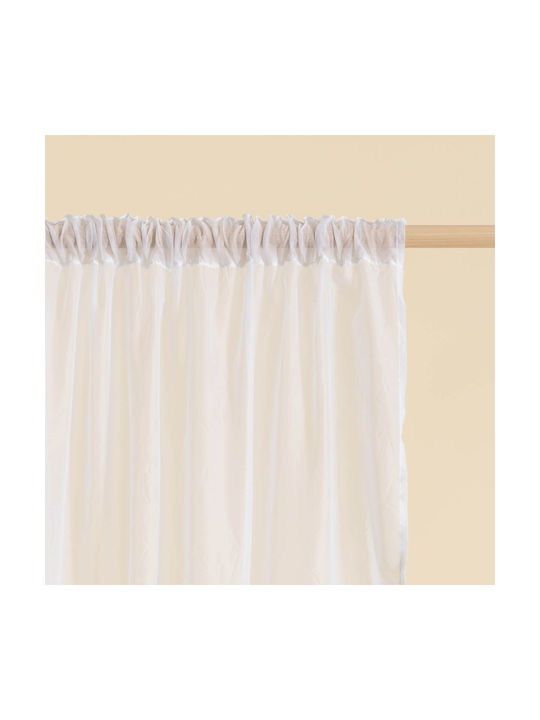 Easy Home Завеса с Плик с писалка Бяла 140x270бр