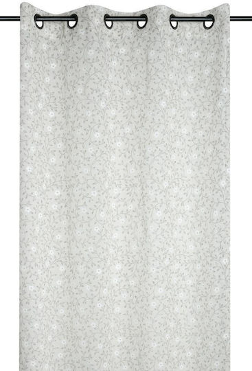 Κουρτίνα με Τρουκς S-f Ginny Εκρού 140x260εκ.