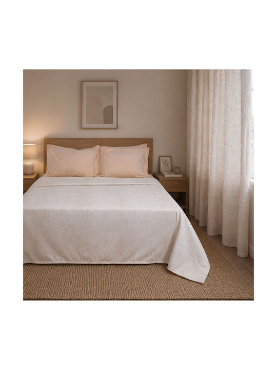 Viopros Curtain With Jacquard Pencil Pleat 140x270cm