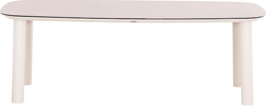 Tisch Speisesaal Cream 220x100x75cm