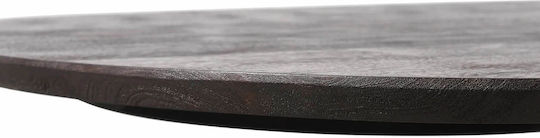 Table Dining Room from Solid Wood & Metal Brown 280x110x77cm