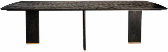 Dining Room Black 240x100x77cm