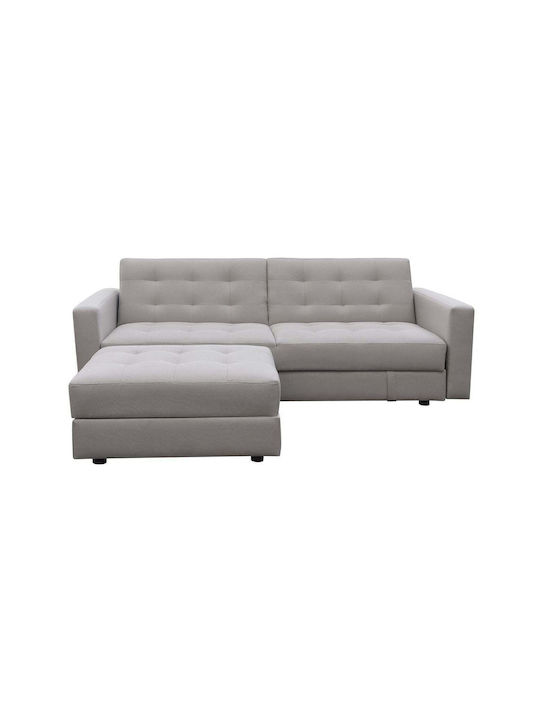 Jackson Ecke Sofa mit Bett mit Umkehrbarer Winkel & Stauraum Beige 193x137x81cm E9579,4