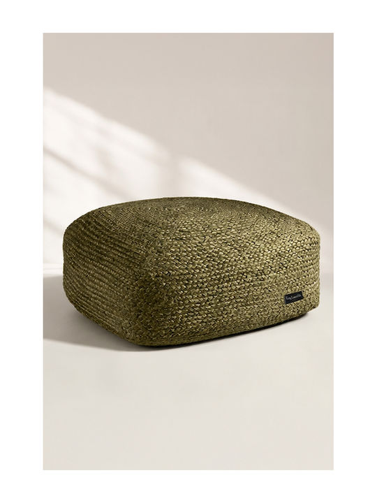Пуф Скамеика Водоустойчив Boho Olive 50x50x25cm