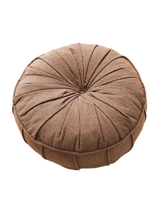 Πуф Болстър Brown 60x60x20см