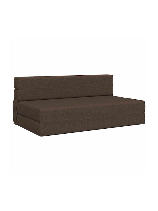 Πολυμορφικός Πουφ Καναπές Taupe 203x152x15cm