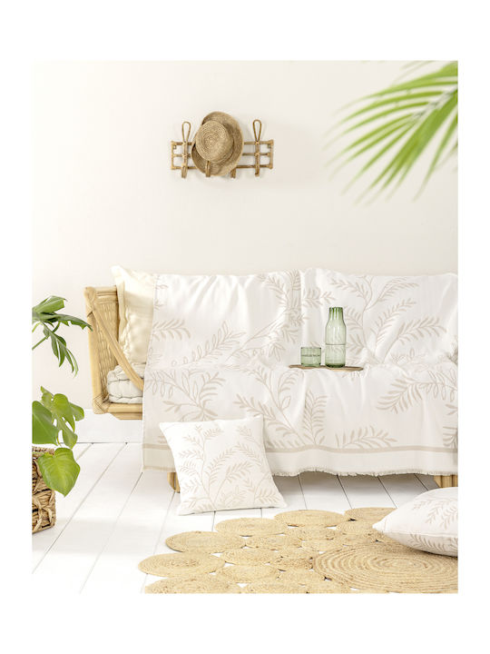 Nima Ριχτάρι Διθέσιου Καναπέ Chenille 180x240εκ. Beige