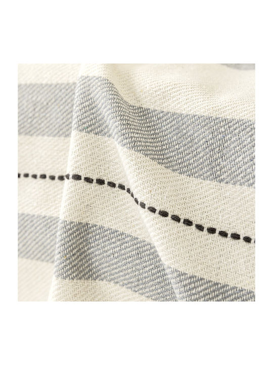 Nima Ριχτάρι Πολυθρόνας Chenille 180x180εκ. Μπεζ