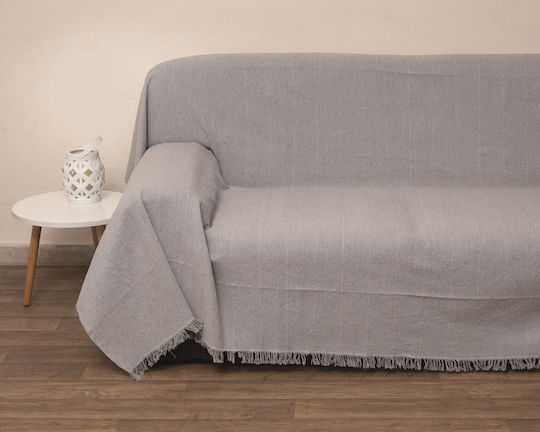 Viopros 1969 Τριθέσιου Καναπέ Π170xΜ280cm Γκρι Viopros 1969 Τριθέσιου Καναπέ Π170xΜ280cm Γκρι