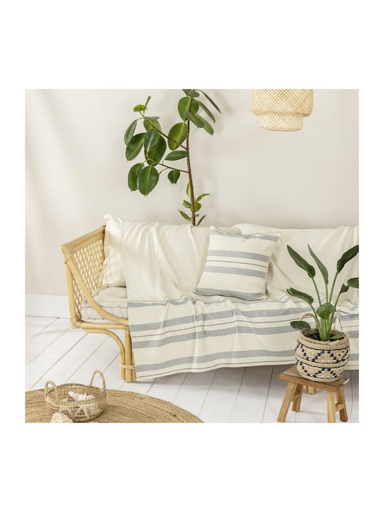 Nima Ριχτάρι Διθέσιου Καναπέ Chenille 180x250εκ. Μπεζ