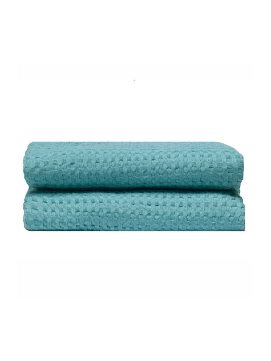 Kentia Illusion Pique Blanket Double 230x250cm Waffle