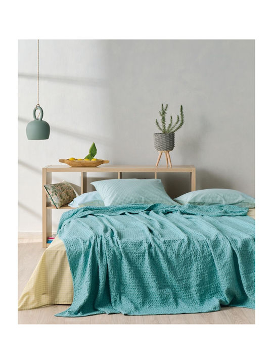 Kentia Illusion Pique Blanket Double 230x250cm Waffle
